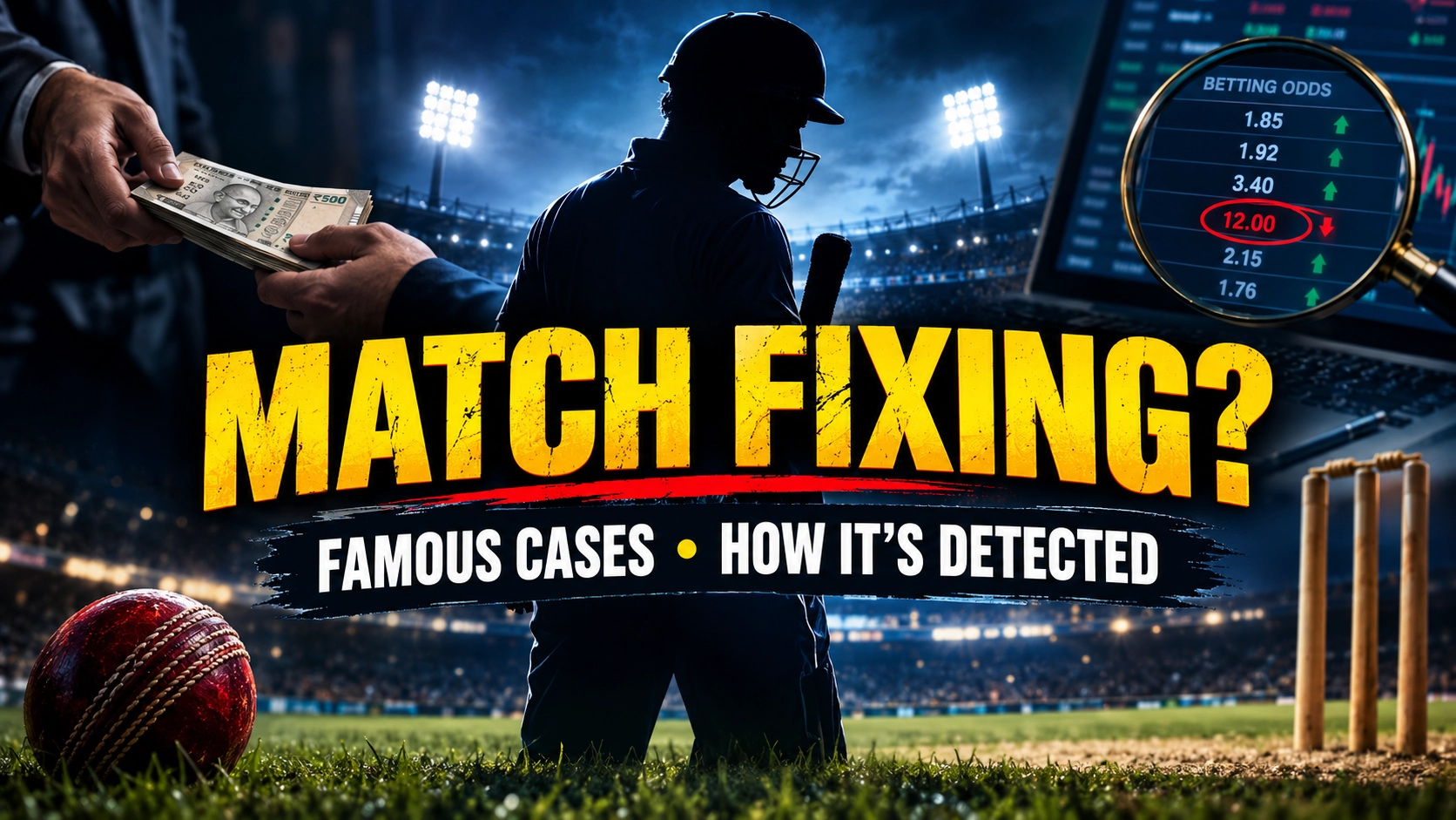 Match Fixing in Cricket: What It Is, Famous Cases, How It's Detected