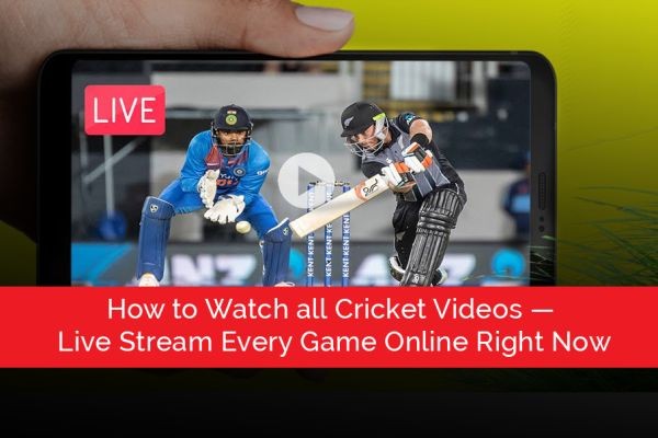 How to Watch all Cricket Videos  — Live Stream Every Game Online Right Now