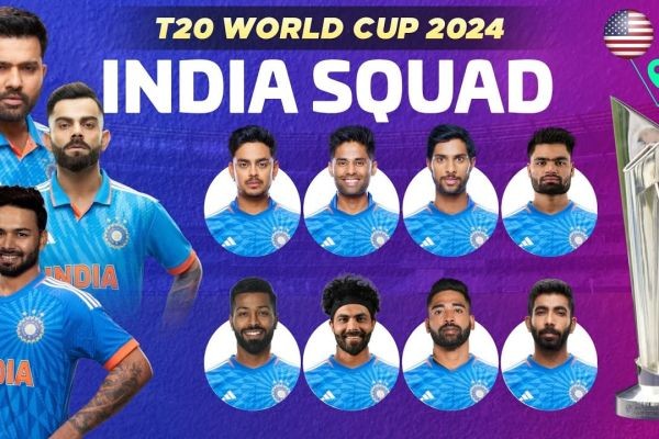 India’s squad for ICC Men’s T20 World Cup 2024 announced